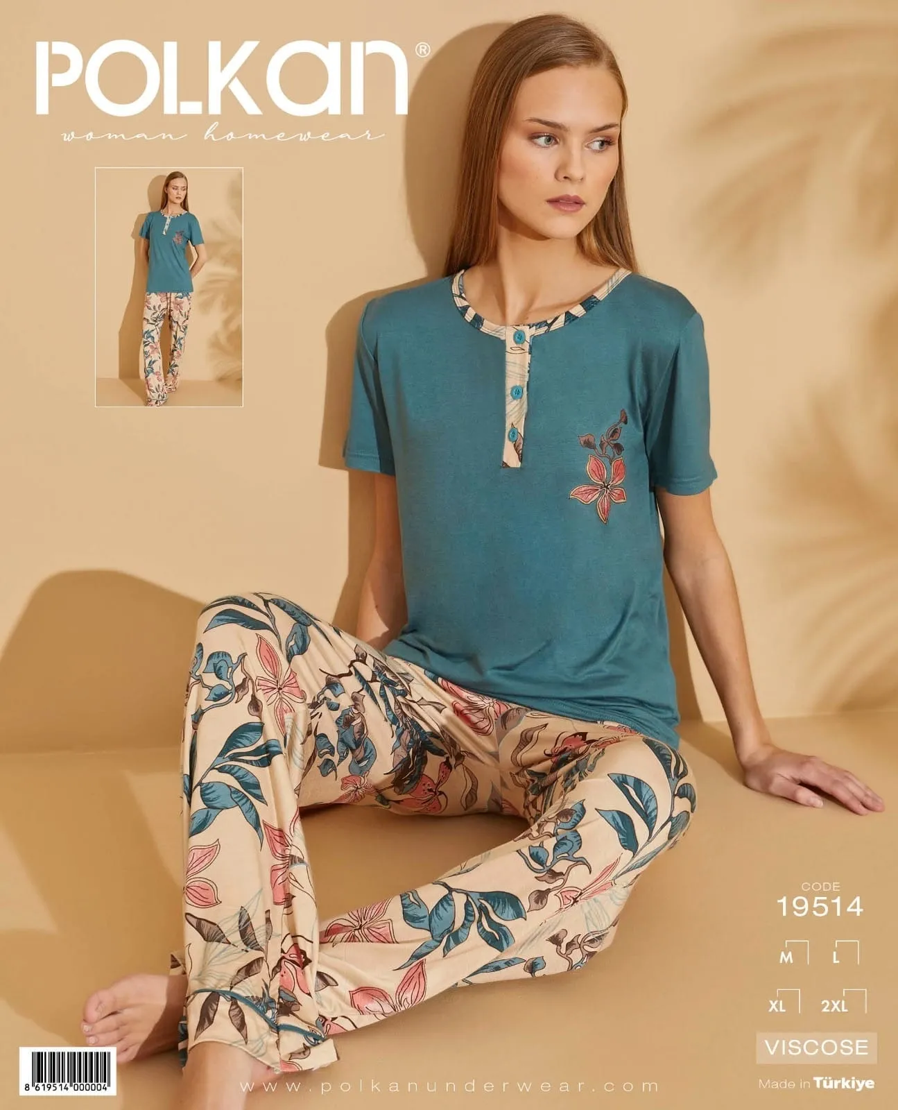 Polkan Bayan Pijama 25