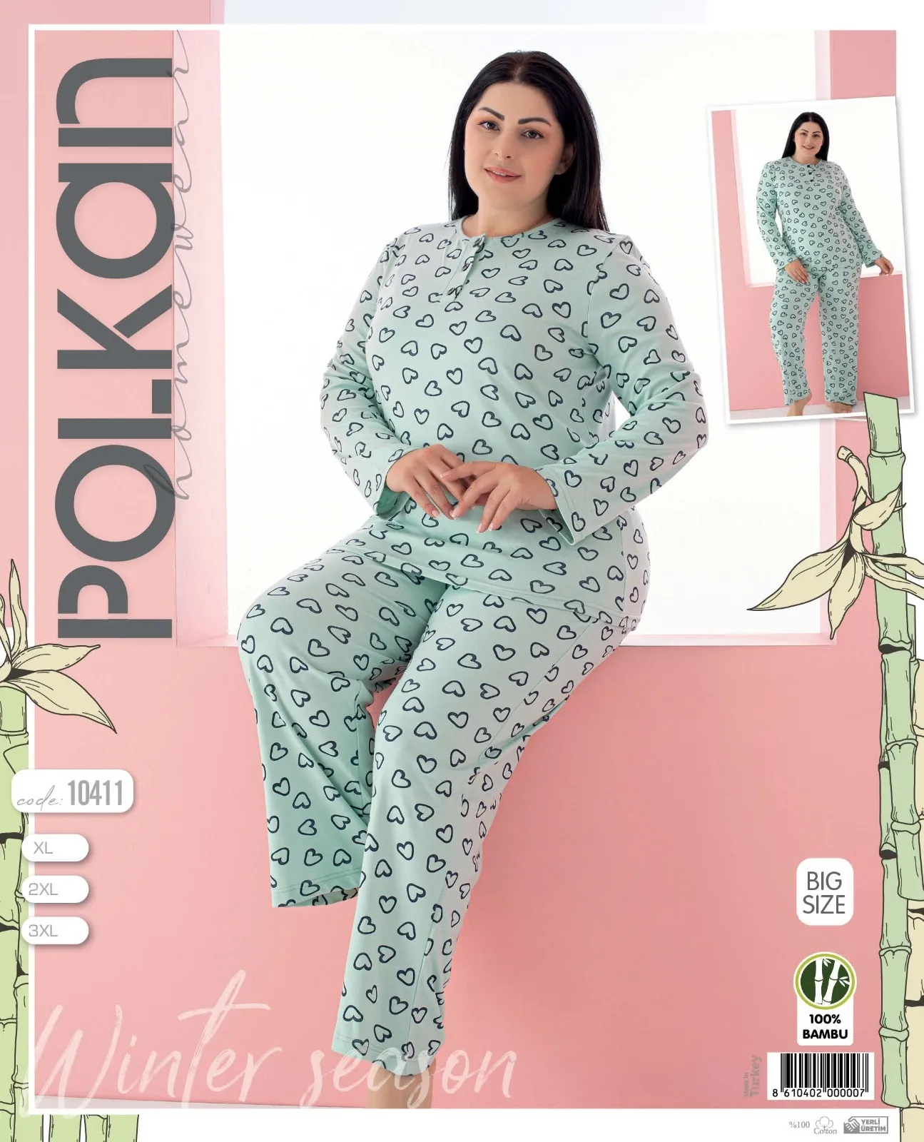 Polkan Bayan Pijama 6